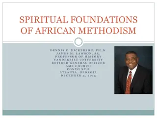 African Methodist Episcopal Church Beliefs and Foundations