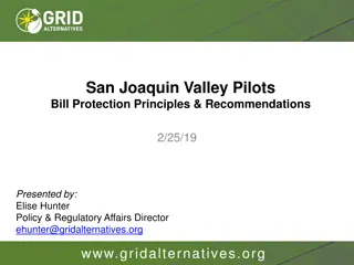 San Joaquin Valley Pilots Bill Protection Analysis