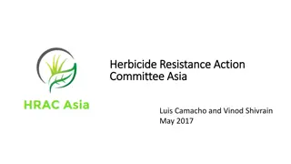 Challenges and Trends in Herbicide Resistance Management in Asia-Pacific Region