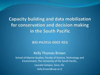 Marine Biodiversity Data Collection Project in Oceania