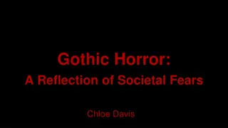 Gothic Horror: A Reflection of Societal Fears and Its Influence in Young Adult Literature