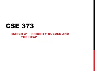 Priority Queues and Heaps in CSE 373 Lecture