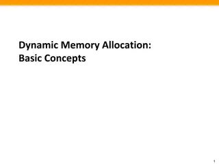 Dynamic Memory Allocation in Programming