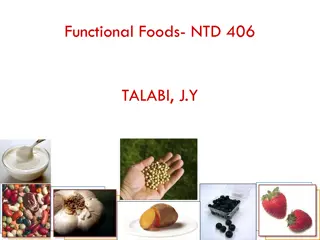 Exploring Functional Foods for Health Benefits