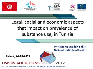 Impact of Legal, Social, and Economic Factors on Substance Use in Tunisia