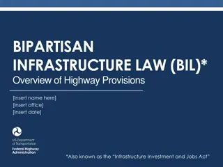 Bipartisan Infrastructure Law - Overview of Highway Provisions