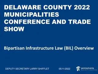 Bipartisan Infrastructure Law Overview 2022