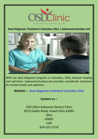 Dual Diagnosis Treatment Columbus Ohio | Suboxonecolumbus.net