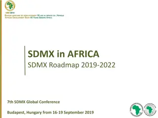 Enhancing Statistical Data Exchange in Africa: SDMX Roadmap 2019-2022