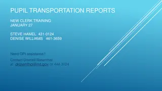 School Bus Transportation Procedures and Inspections Overview