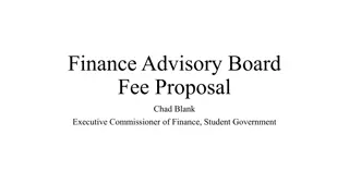 Financial Overview of NDSU Finance Advisory Board