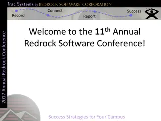 Success Strategies at the 11th Annual Redrock Software Conference