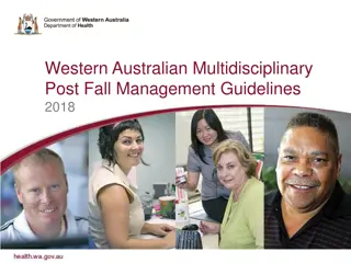 Updated Guidelines for Post-Fall Management in Western Australian Healthcare Settings