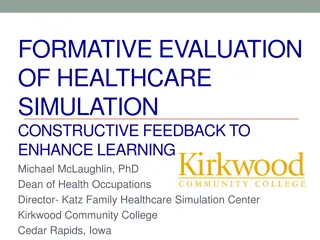 Enhancing Healthcare Simulation Through Constructive Feedback