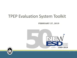 Effective Educator Evaluation System Toolkit for Districts