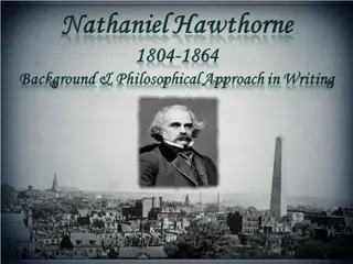 Nathaniel Hawthorne: Life, Background, and Influence on Romanticism