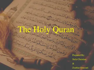 Insights into the Holy Quran: Revelations, Structure, and Physical Aspects