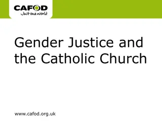 Exploring Gender Justice in Faith Communities