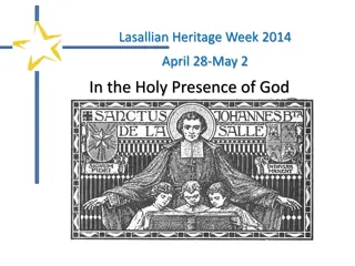 Lasallian Heritage Week 2014 Event Recap