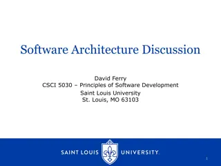 Examining the Intersection of Software Architecture and Agile Philosophy