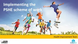 Enhancing PSHE Implementation for Health Improvement in Schools