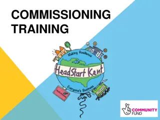 Commissioning Process and Youth Engagement