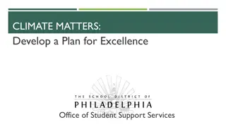 Developing a Plan for Excellence: Office of Student Support Services