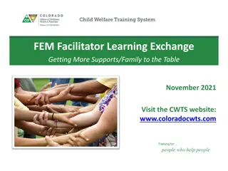 FEM Facilitator Learning Exchange: Getting More Supports for Family Engagement