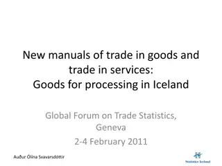 Trade Manual Updates: Goods Processing in Iceland