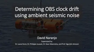 Determining OBS Clock Drift Using Seismic Interferometry