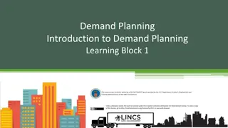 Demand Planning in Supply Chain Management