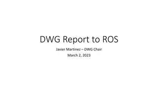 DWG Updates and Model Quality Test Summary