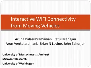 Enhancing WiFi Connectivity for Moving Vehicles