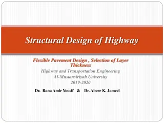 Selection of Layer Thickness in Highway Flexible Pavement Design