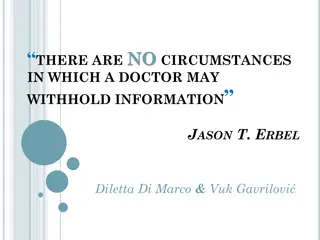 Ethical Considerations in Doctor-Patient Communication