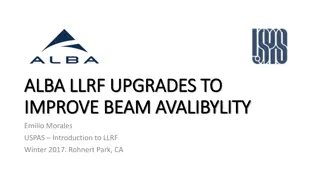 Enhancing Beam Availability with ALBA LLRF Upgrades