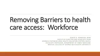 Addressing Challenges in Building a Primary Care Workforce in Georgia