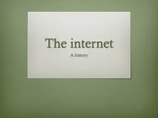 The History of the Internet