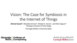 The Case for Symbiosis in the Internet of Things