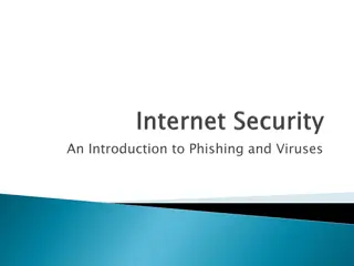 Phishing, Viruses, and Online Security