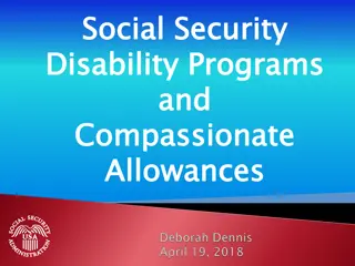 Understanding Social Security Disability Programs and Compassionate Allowances