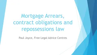 Mortgage Arrears, Repossessions, and Legal Obligations in Ireland