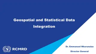 Geospatial and Statistical Data Integration in Rwanda: A Closer Look at RCMRD's Role