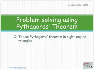 Problem Solving with Pythagoras Theorem in Geometry