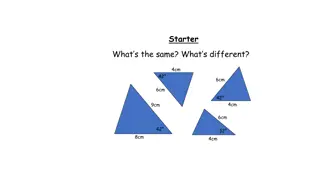 Triangle Congruence Properties