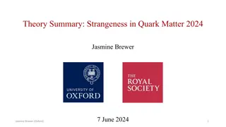 Exploration of Critical Points in Quark Matter by Jasmine Brewer