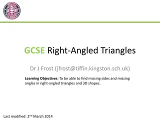 Unlocking the Secrets of Right-Angled Triangles with Dr. J. Frost