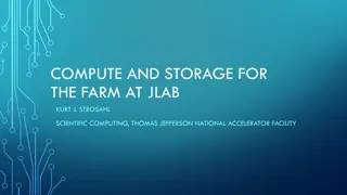 Compute and Storage Overview at JLab Facility