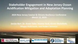 Stakeholder Engagement in New Jersey Ocean Acidification Mitigation and Adaptation Planning