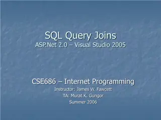 SQL Joins in ASP.Net 2.0 with Visual Studio 2005